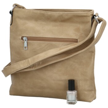 Dámská crossbody kabelka béžová - Romina & Co Bags Tomai