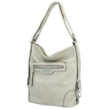 Dámský kabelko/batoh světle šedý - Romina & Co Bags Zilla