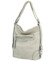 Dámský kabelko/batoh světle šedý - Romina & Co Bags Zilla