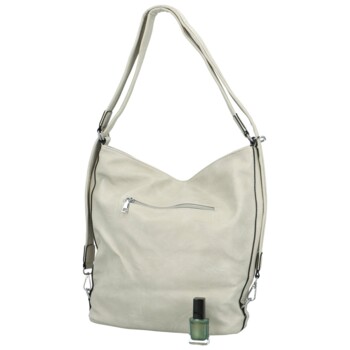 Dámský kabelko/batoh světle šedý - Romina & Co Bags Zilla