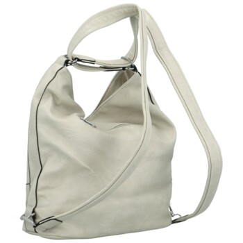 Dámský kabelko/batoh světle šedý - Romina & Co Bags Zilla