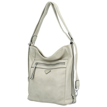 Dámský kabelko/batoh světle šedý - Romina & Co Bags Tonandis