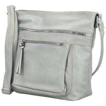Dámská crossbody kabelka šedá - Firenze Julietta