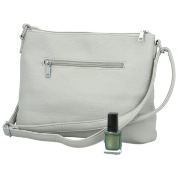 Dámská crossbody kabelka světle šedá - Herisson Shane