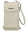Dámská crossbody kapsa krémová - Coveri Vivika