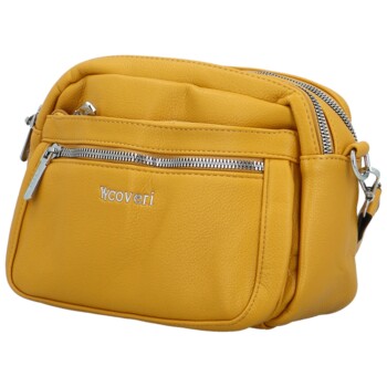 Dámská crossbody kabelka žlutá - Coveri Bricky new
