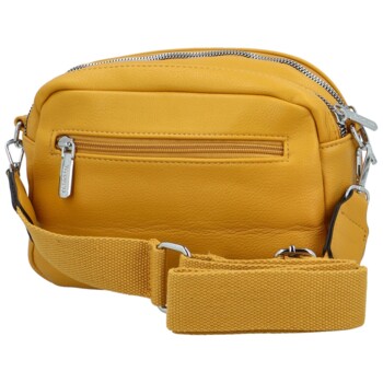 Dámská crossbody kabelka žlutá - Coveri Bricky new