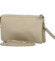 Dámská kožená crossbody kabelka krémová - Katana Isola