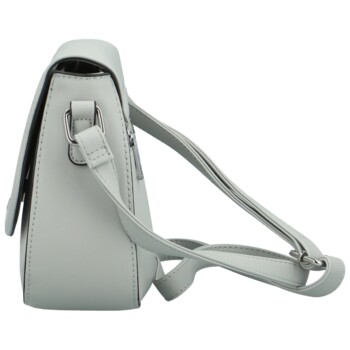 Dámská crossbody kabelka světle šedá - Delami Little Charm