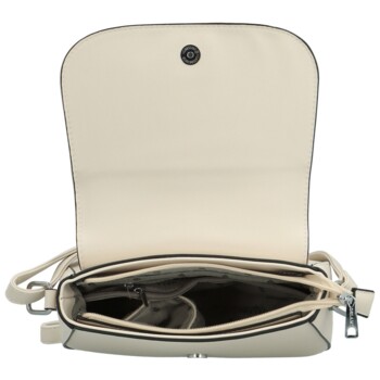 Dámská crossbody kabelka světle krémová - Delami Little Charm