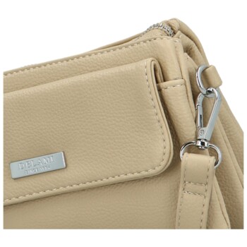 Dámská crossbody kabelka béžová - Delami Tiny Muse