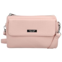 Dámská crossbody kabelka růžová - Delami Tiny Muse