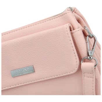 Dámská crossbody kabelka růžová - Delami Tiny Muse