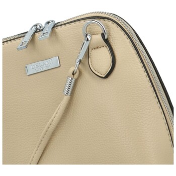 Dámská crossbody kabelka béžová - Delami Petite Muse