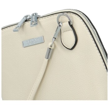 Dámská crossbody kabelka světle krémová - Delami Petite Muse