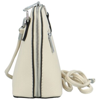 Dámská crossbody kabelka světle krémová - Delami Petite Muse