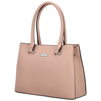 Dámská kabelka na rameno růžová - Delami Sophia Luxe