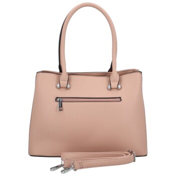 Dámská kabelka na rameno růžová - Delami Sophia Luxe