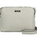 Dámská crossbody kabelka světle šedá - Delami Glamore