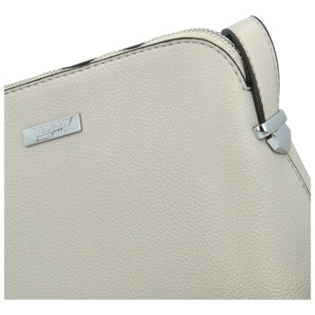 Dámská crossbody kabelka světle šedá - Delami Glamore