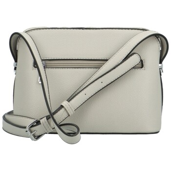 Dámská crossbody kabelka světle šedá - Delami Glamore