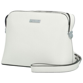 Dámská crossbody kabelka bílá - Delami Glamore