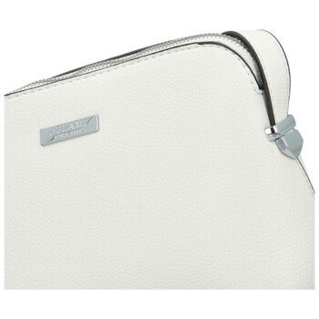 Dámská crossbody kabelka bílá - Delami Glamore