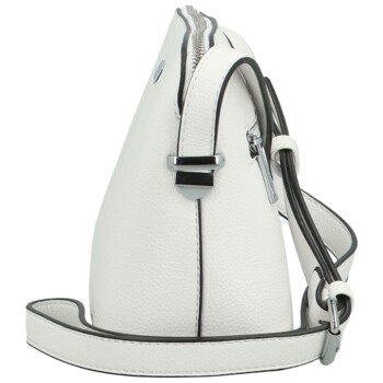 Dámská crossbody kabelka bílá - Delami Glamore