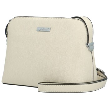 Dámská crossbody kabelka krémová - Delami Glamore