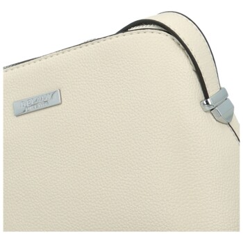 Dámská crossbody kabelka krémová - Delami Glamore