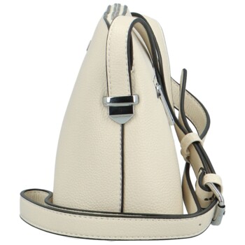 Dámská crossbody kabelka krémová - Delami Glamore