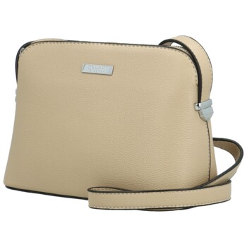 Dámská crossbody kabelka béžová - Delami Glamore