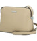 Dámská crossbody kabelka béžová - Delami Glamore