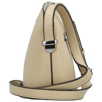 Dámská crossbody kabelka béžová - Delami Glamore