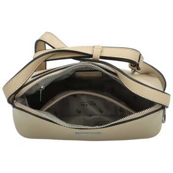 Dámská crossbody kabelka béžová - Delami Glamore