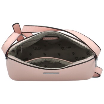 Dámská crossbody kabelka růžová - Delami Glamore