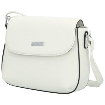 Dámská crossbody kabelka bílá - Delami Little Mia