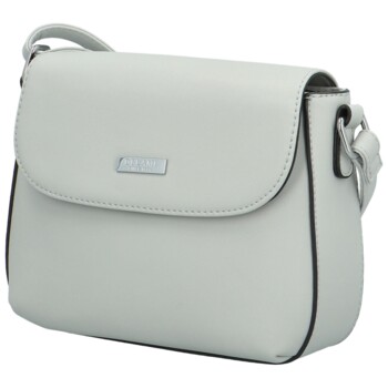 Dámská crossbody kabelka světle šedá - Delami Little Mia