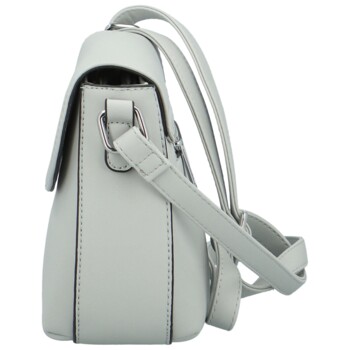 Dámská crossbody kabelka světle šedá - Delami Little Mia