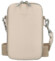 Dámská crossbody kabelka pudrová - David Jones Perzida