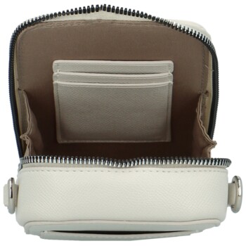 Dámská crossbody kabelka krémová - David Jones Perzida
