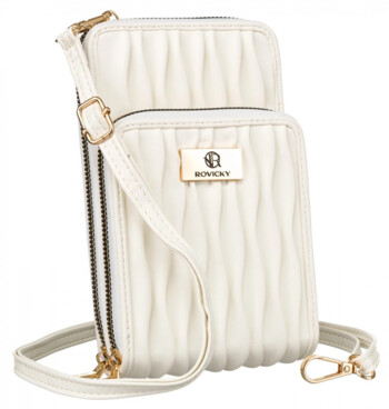 Dámská crossbody kabelka bílá - Rovicky Antini