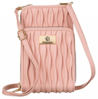 Dámská crossbody kabelka růžová - Rovicky Antini