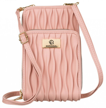 Dámská crossbody kabelka růžová - Rovicky Antini