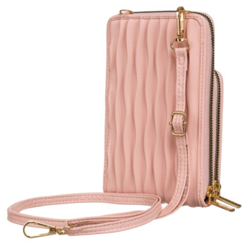Dámská crossbody kabelka růžová - Rovicky Antini