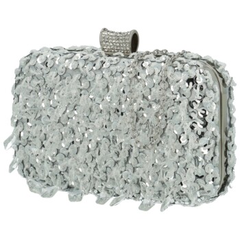 Dámské psaníčko stříbrné - Michelle Moon Ligia