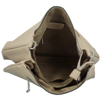 Dámská crossbody kabelka taupe - Coveri Elisabet new