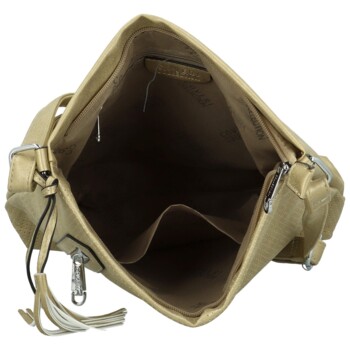 Dámská crossbody kabelka zlatá - Coveri Tallis
