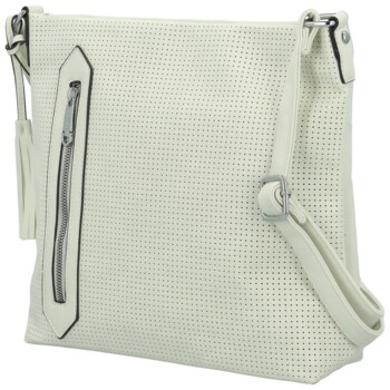 Dámská crossbody kabelka krémová - Coveri Tallis