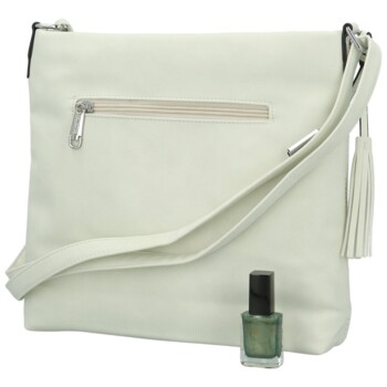 Dámská crossbody kabelka krémová - Coveri Tallis
